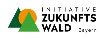 Logo Initiative Zukunftswald mit symbolisierten Bäumen